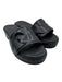 Valentino Garavani Shoe Size 38 Black Rubber Sandals Black / 38