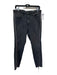 Rag & Bone Size 32 Black Cotton Denim High Rise Skinny Zipper Detail Jeans Black / 32