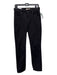 Levis Size 29 Black Cotton & Viscose Blend High Rise Straight Pants Black / 29