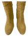 Angela Mitchell Shoe Size 39.5 light brown Suede Thigh High embossed Boots light brown / 39.5