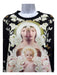Givenchy Size XL Black, White, Multi Polyester Sweatshirt Madonna Sweater Black, White, Multi / XL