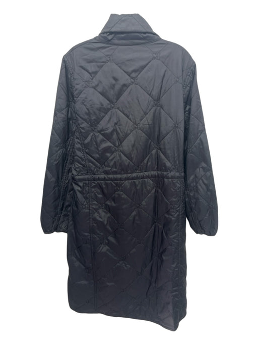 Missoni Size 44 Black Polyester Quilted Pockets Button up Coat Black / 44