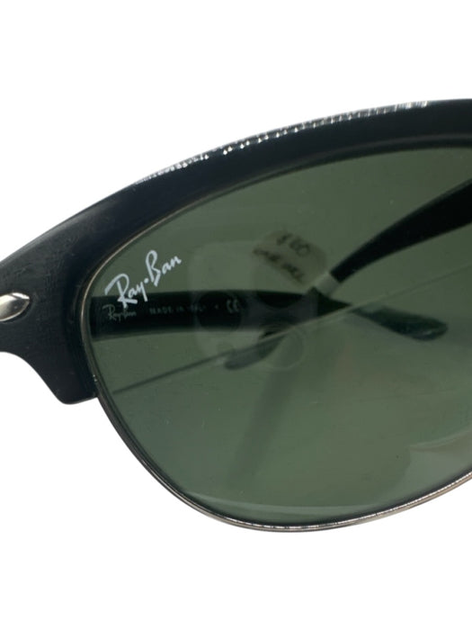 Ray Ban Black & Silver Acetate & Metal Sunglasses Black & Silver