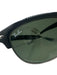 Ray Ban Black & Silver Acetate & Metal Sunglasses Black & Silver