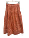Ulla Johnson Size 6 Orange Cotton Tye Dye Maxi Skirt Orange / 6