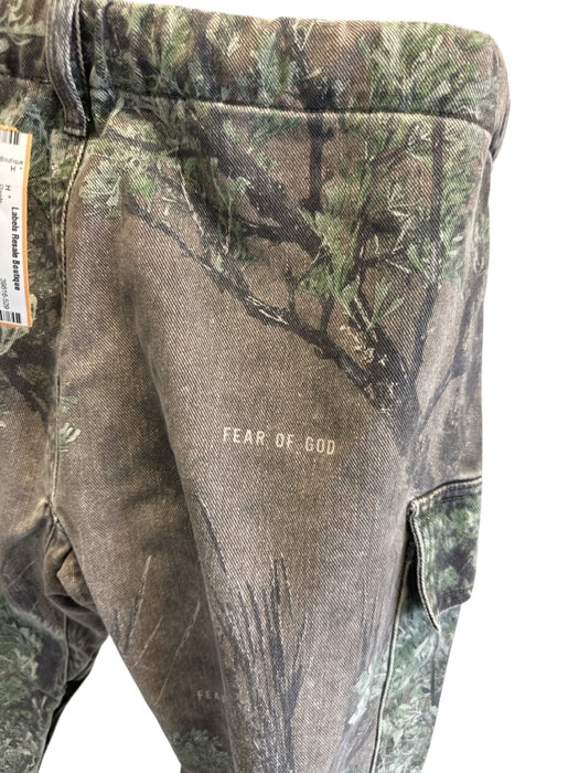 Fear Of God Size S Green & Brown Cotton Camo Belt Inc Men's Pants Green & Brown / S