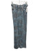 Levi's x Ganni Size 29 Medium light wash Cotton Blend Denim Floral Jeans Medium light wash / 29