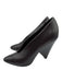 Michael Kors Collection Shoe Size 38.5 Dark Brown Leather Upper Slit Top Pumps Dark Brown / 38.5