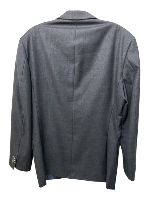Suitsupply Gray Wool Solid 2 Button Men's Blazer Gray / 40L
