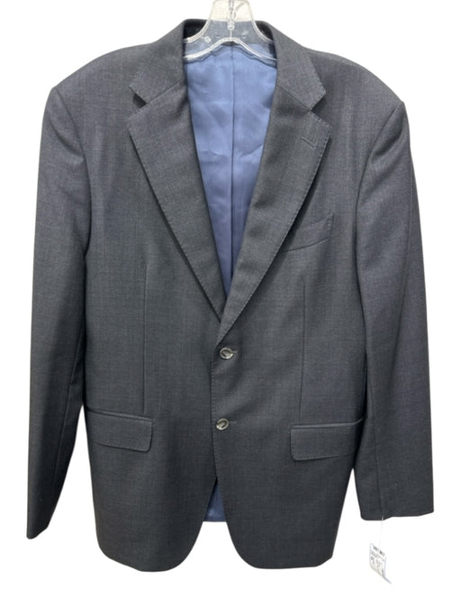 Suitsupply Gray Wool Solid 2 Button Men's Blazer Gray / 40L