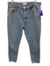 Agolde Size 32 Light Wash Cotton Blend Denim 5 Pocket Button Fly Slim Jeans Light Wash / 32