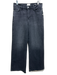 Frame Size 29 Faded Black Cotton Blend Denim Wide Leg High Rise Jeans Faded Black / 29