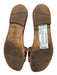 Prada Shoe Size 37.5 brown, pink & multi Leather Embroidered Geometric Sandals brown, pink & multi / 37.5