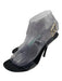Dries Van Noten Shoe Size 38 Black & Clear Leather & Plastic Round Toe Sandals Black & Clear / 38