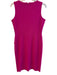 Misook Size XS Pink Acrylic & Polyester Knit Sleeveless Peplum Shift Dress Pink / XS