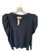 Nation Size S Navy Pima Cotton Long Sleeve Top Navy / S