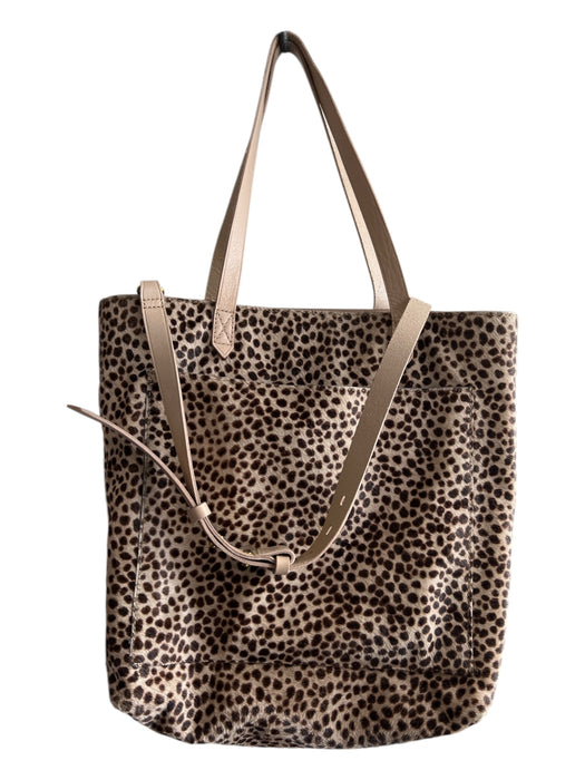 Madewell brown multi No Fabric Tag Shoulder & Crossbody Cheetah Print Square Bag brown multi / S/M