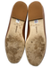 Larroude Shoe Size 7.5 Brown Leather Cut Outs Scalloped Round Toe Flats Brown / 7.5