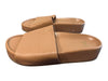 Beek Shoe Size 7 Camel Leather Open Toe & Heel Platform Slide Shoes Camel / 7