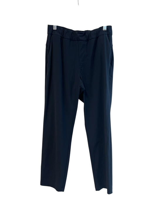 Vuori Navy Recycled Polyamide High Rise Side Pockets Athletic Pants Navy