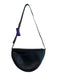 Mansur Gavriel Black Leather Shoulder & Crossbody Gold Hardware Zip Close Bag Black / S