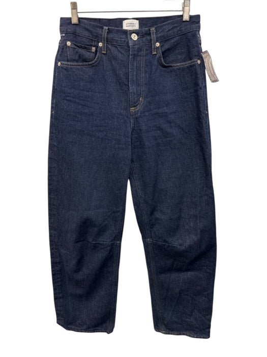 Citizens of Humanity Size 25 Dark Wash Cotton Denim High Rise pocket Jeans Dark Wash / 25