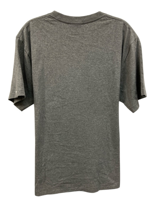 Bape Size L Gray & Blue Cotton Graphic T Shirt Men's Short Sleeve Gray & Blue / L