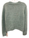 Vince Size Medium Teal Blue Alpaca Blend Long Sleeve Knit Ribbed Sweater Teal Blue / Medium