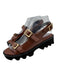 freda salvador Shoe Size 7 Brown Leather Upper Foam Sole Double Buckle Sandals Brown / 7