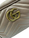 Gucci Blush Beige Leather Zip Close Marmont Interlocking GG Crossbody Strap Bag Blush Beige / Small