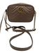 Gucci Blush Beige Leather Zip Close Marmont Interlocking GG Crossbody Strap Bag Blush Beige / Small