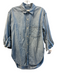 Citizens of Humanity Size XS Blue Cotton Long Sleeve Denim Chest Pocket Top Blue / XS