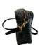 Clare V Green Embossed Leather Square Reptile Print Gold Hardware Bag Green / S