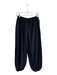 Reformation Size XS Black Cotton Elastic Waist High Rise Pull On Pants Black / XS