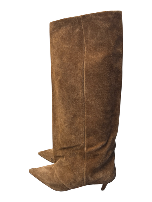 Steve Madden Shoe Size 7 Brown Leather Suede Knee High Pointed Toe Boots Brown / 7