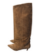 Steve Madden Shoe Size 7 Brown Leather Suede Knee High Pointed Toe Boots Brown / 7