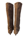 Steve Madden Shoe Size 7 Brown Leather Suede Knee High Pointed Toe Boots Brown / 7