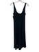 J. Crew Size XS Black Polyester Blend Sleeveless U Neck Dress Black / XS