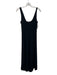 J. Crew Size XS Black Polyester Blend Sleeveless U Neck Dress Black / XS