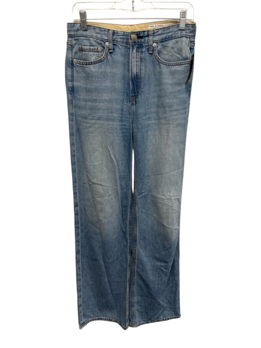 Rag & Bone Size 24 Light Wash Cotton Blend Denim 5 Pocket Button & Zip Fly Jeans Light Wash / 24