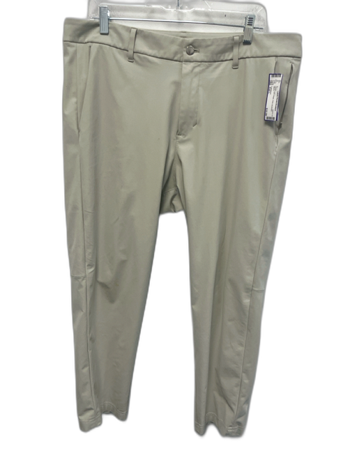 Lululemon AS IS Size Est L Light Beige Solid Men's Pants Light Beige / Est L