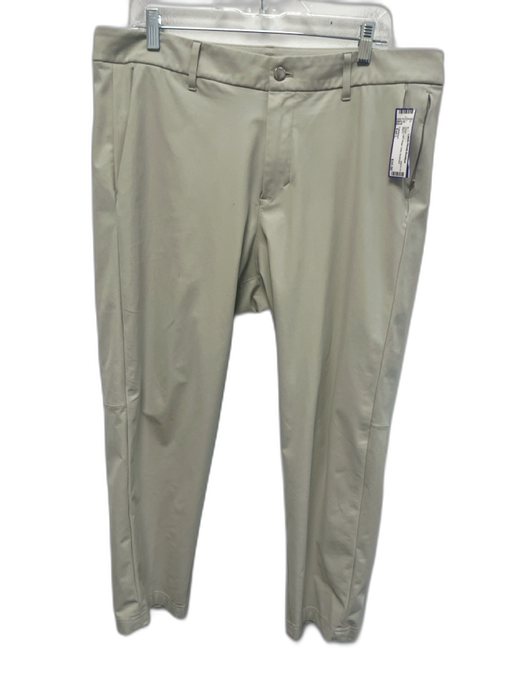Lululemon AS IS Size Est L Light Beige Solid Men's Pants Light Beige / Est L