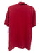 Sid Mashburn Size L Red Cotton Solid Polo Men's Short Sleeve Red / L