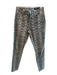 BlankNYC Size 29 Gray Snake Print Zip Fly Straight High Waist Jeans Gray / 29