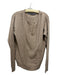 Raquel Allegra Size 1/S Beige Cashmere Distressed Long Sleeve Sweater Beige / 1/S