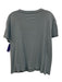 Nili Lotan Size S Blue Cotton Distressed T Shirt Top Blue / S