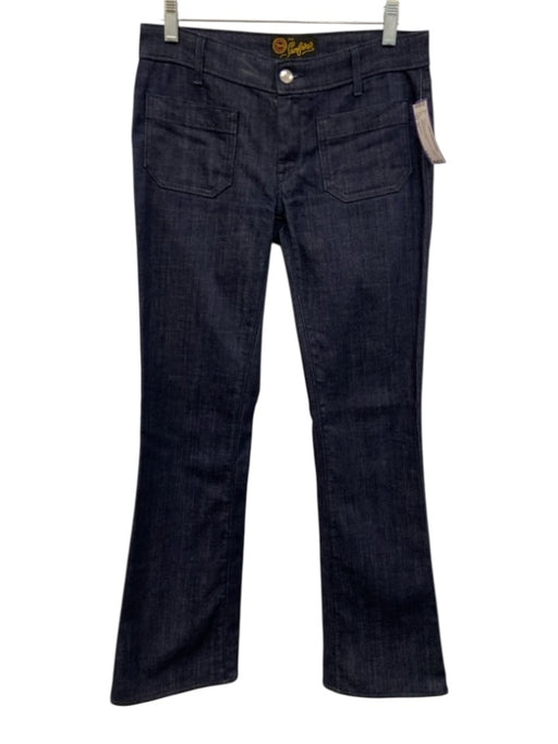 The Seafarer Size 27 Dark Wash Cotton Mid Rise Zip Fly Pockets Jeans Dark Wash / 27