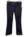 The Seafarer Size 27 Dark Wash Cotton Mid Rise Zip Fly Pockets Jeans Dark Wash / 27