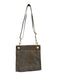 Hammitt Gray & Red Leather Suede Gold Hardware Zip closure Cross Body Bag Gray & Red / M
