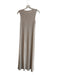Beautiful People Size P Beige Modal & Spandex Round Neck Sleeveless Dress Dress Beige / P